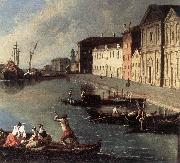 View of the Giudecca Canal (detail) RICHTER, Johan